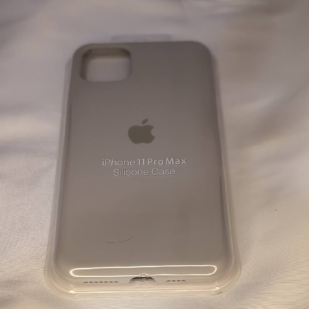 Apple iPhone 11 Pro Max Silicone Case - Gray